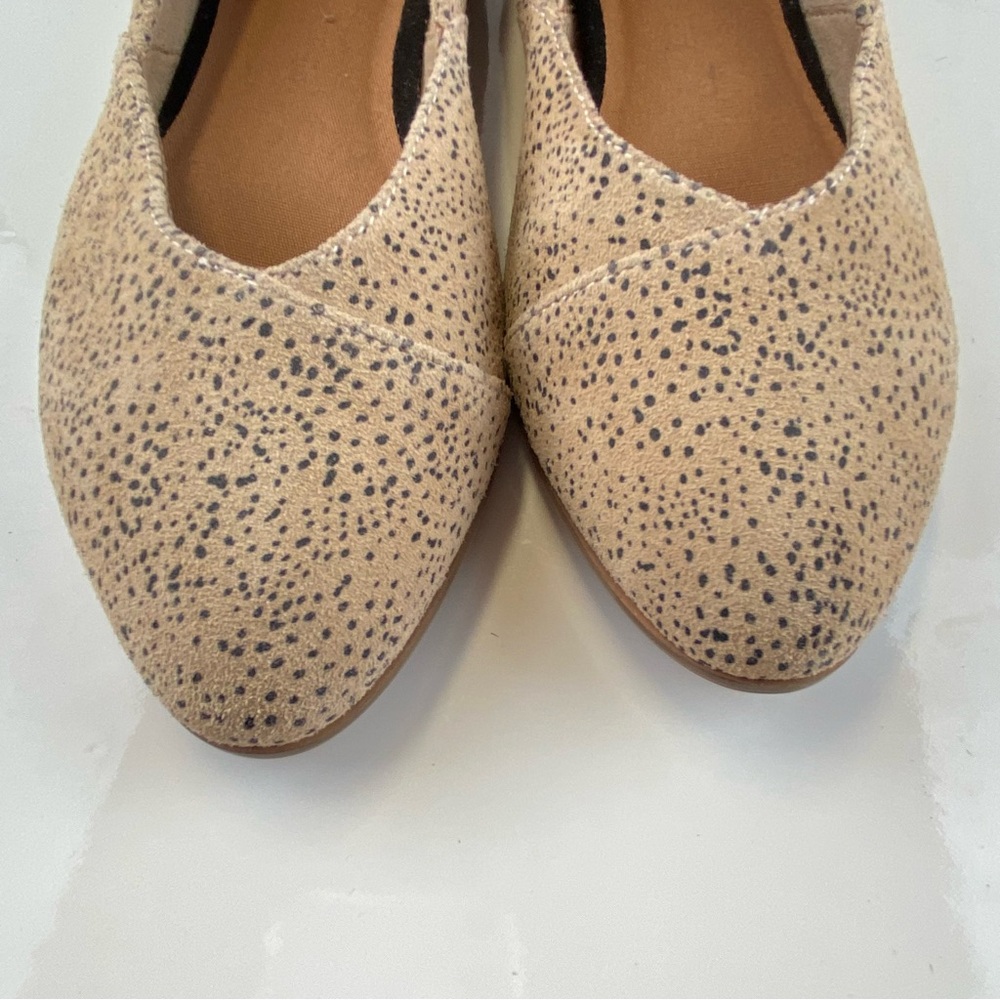 Tom’s Sand Jutti Neat Slip On Flats Casual Almond Toe Women’s Size 8.5 Shoe. - Picture 11 of 12